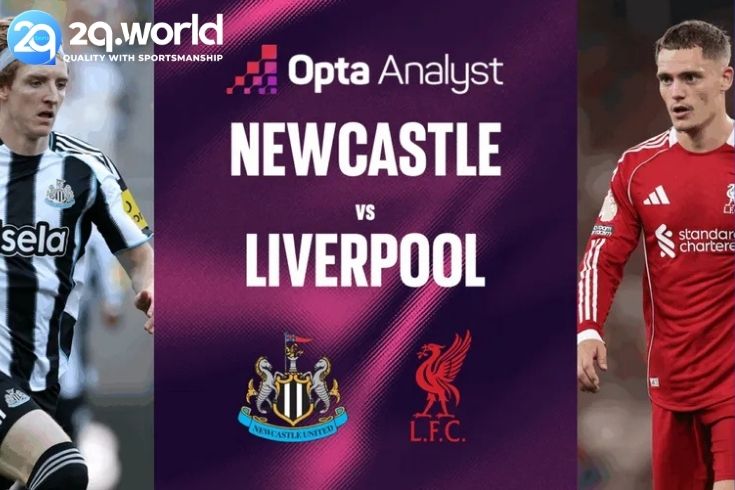 So sánh sức mạnh Newcastle với Liverpool 2Q
