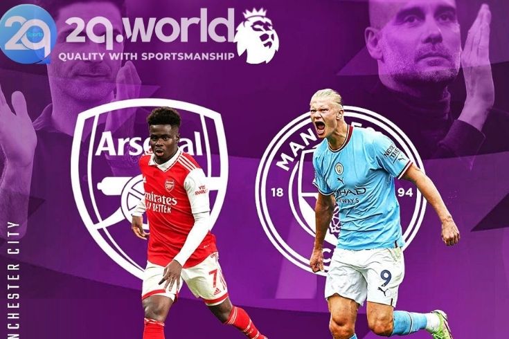 Arsenal với Man City
